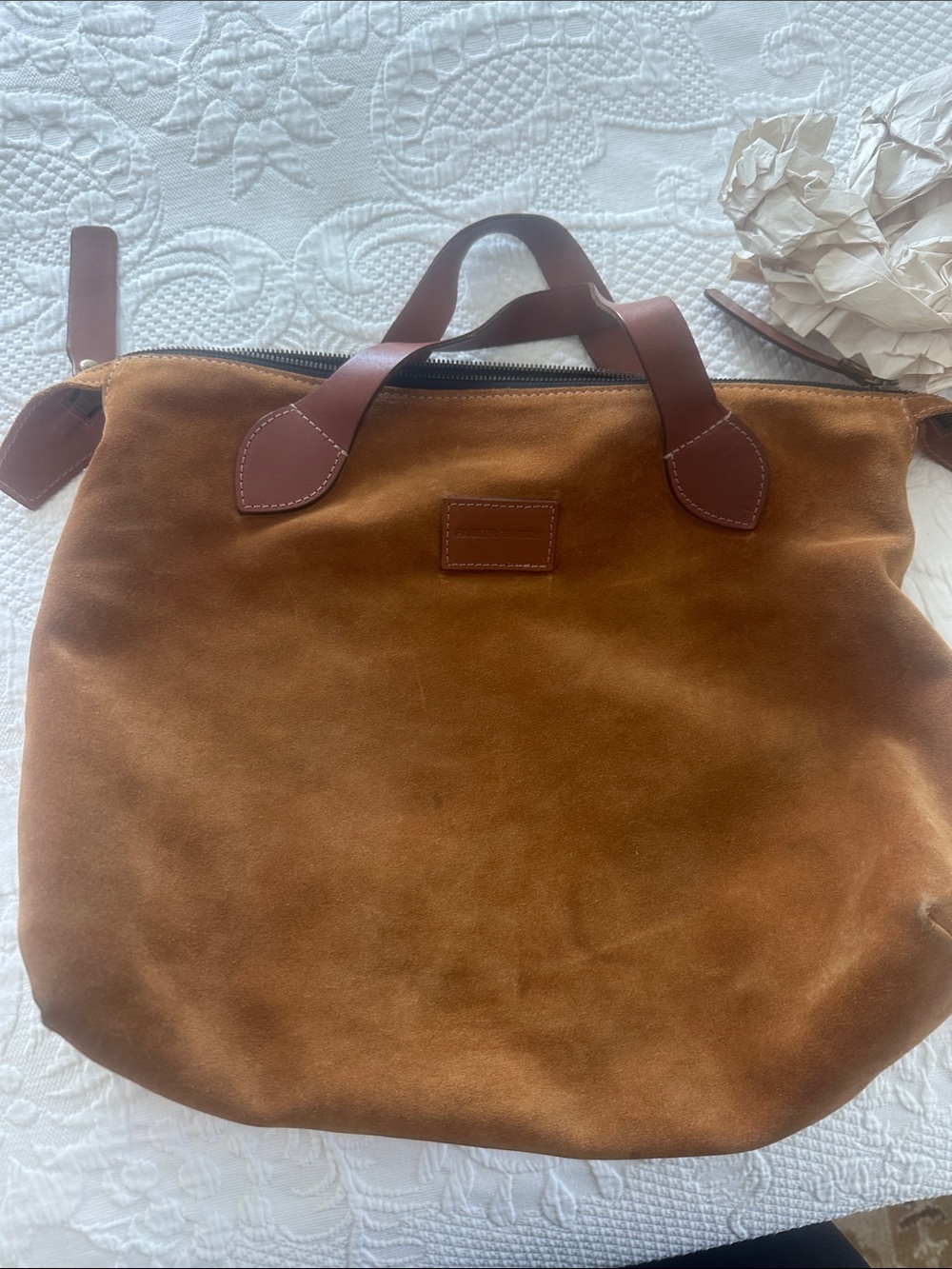 Parker Thatch Charlie Suede Bag - Picture 9 of 10